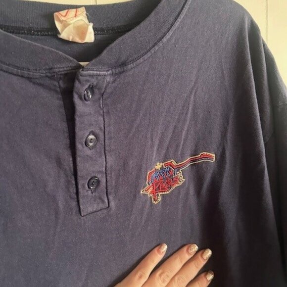 Vintage, Molson Canadian beer crew neck shirt, Size XL, Navy Blue - Picture 4 of 6